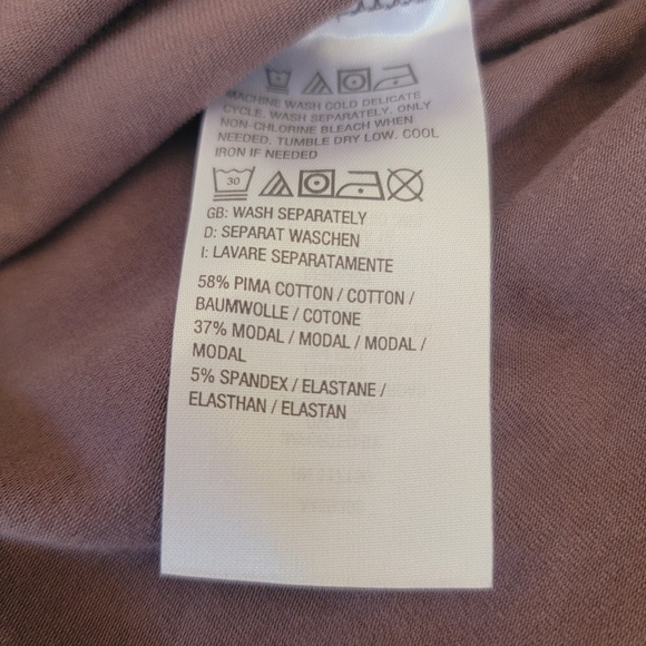 2/$20 Belle by Kim Gravel Long Sleeve Top M - Picture 4 of 10